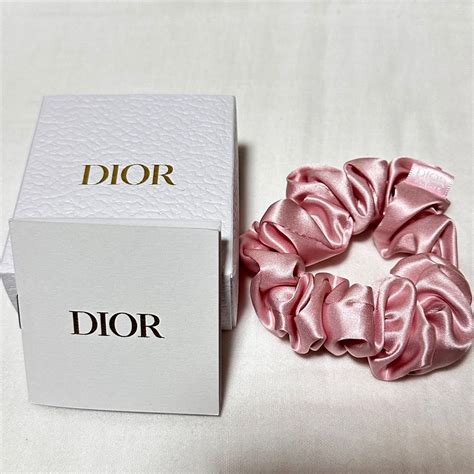 dior scrunchie|christian Dior ribbon.